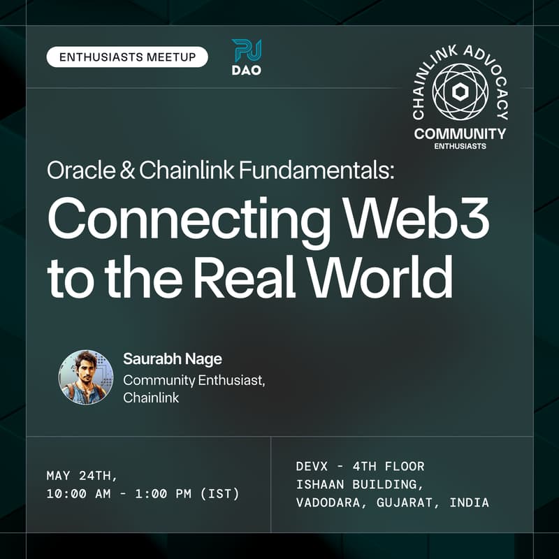 Cover Image for Oracle & Chainlink Fundamentals: Connecting Web3 to the Real World