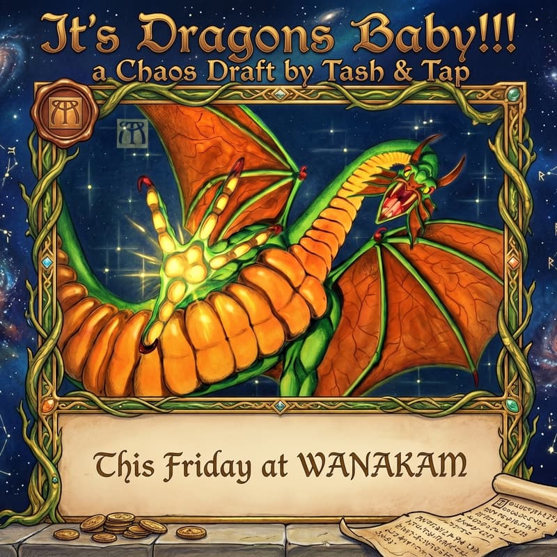 Cover Image for It's Dragons Baby! a Chaos Draft by Tash & Tap