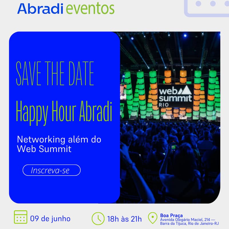 Cover Image for Happy Hour Abradi | Networking além do Web Summit