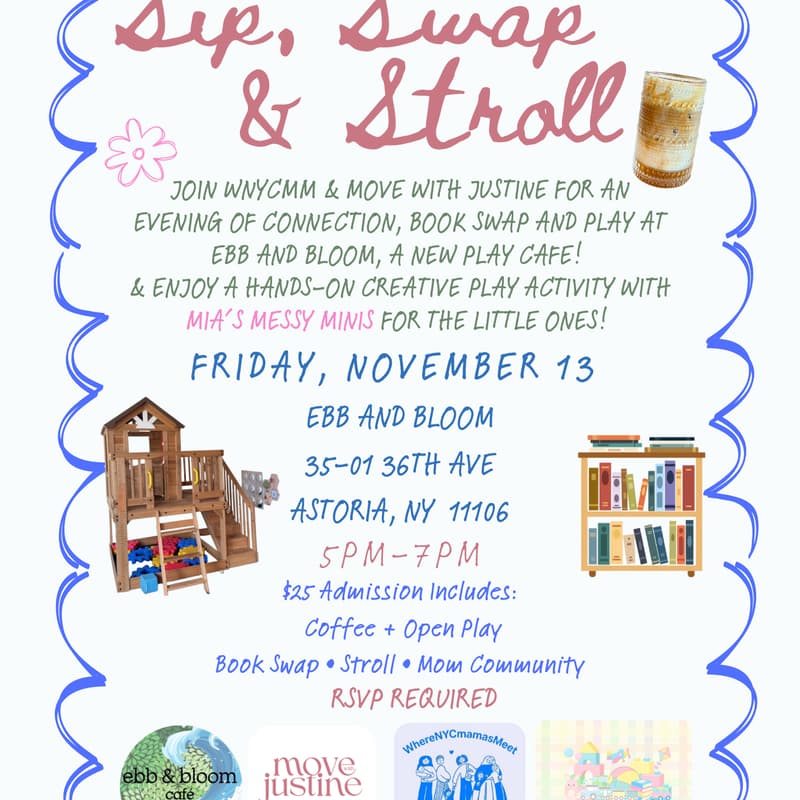 Cover Image for Sip, Swap,Stroll