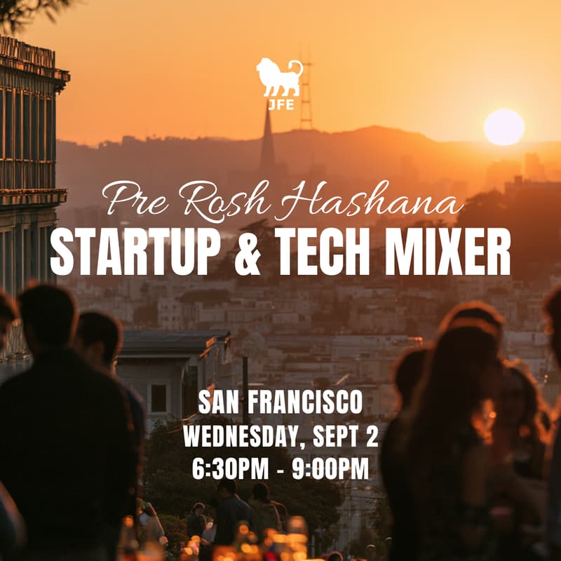 Cover Image for JFE SF Pre-Rosh Hashana Tech Mixer