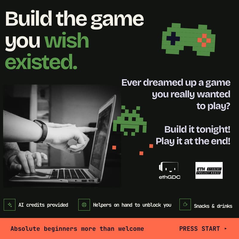 Cover Image for Game Night: Build the Game You Wish Existed: A Beginner’s Workshop