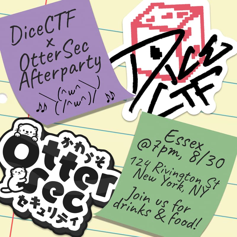 Cover Image for DiceCTF x OtterSec Afterparty