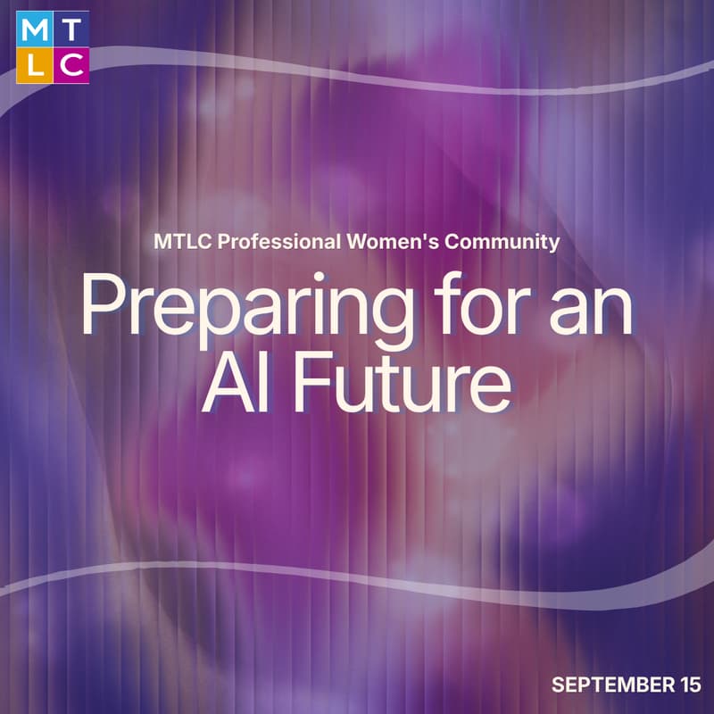 Cover Image for Professional Women's Meeting: Preparing for An AI Future