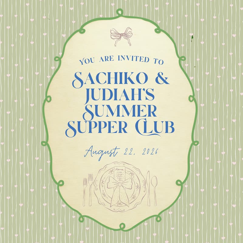 Cover Image for August Supper Club