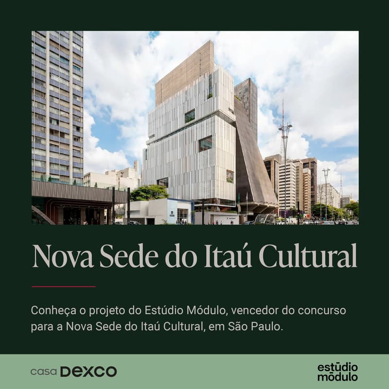 Cover Image for Estúdio Módulo - Projeto da nova Sede do Itaú Cultural