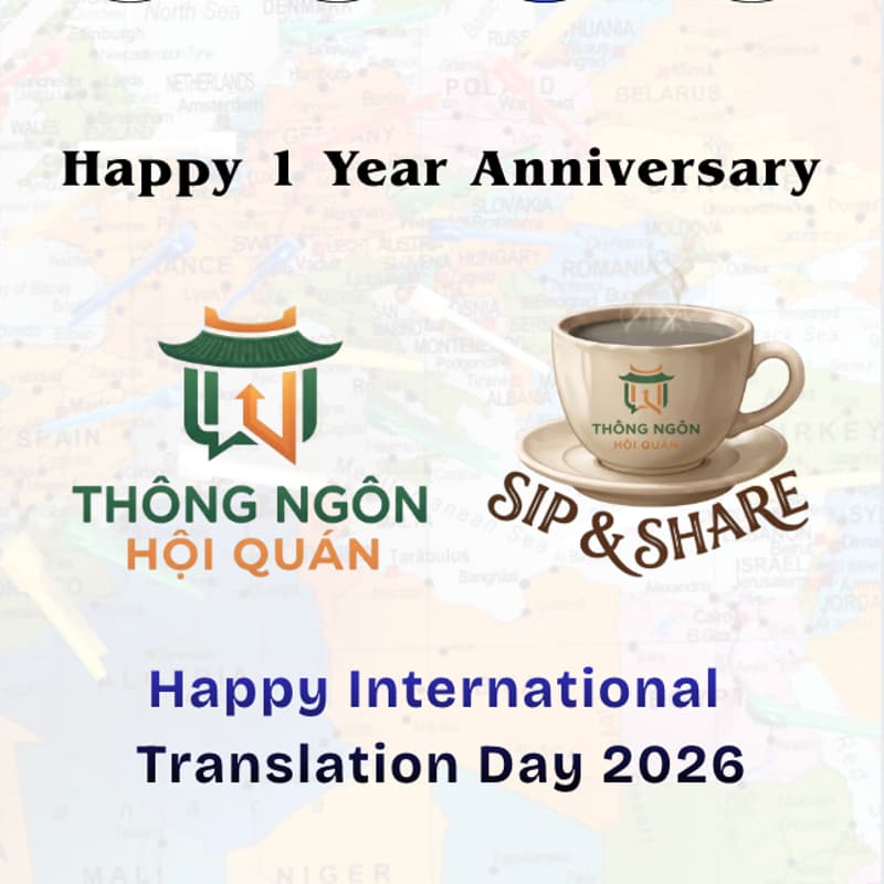 Cover Image for HAPPY 1 YEAR ANNIVERSARY - THÔNG NGÔN HỘI QUÁN - THÀNH PHỐ HỒ CHÍ MINH