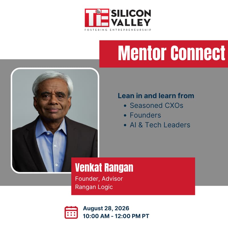 Cover Image for Mentor Connect: 1:1 Founder Sessions with Venkat Rangan (In-Person)