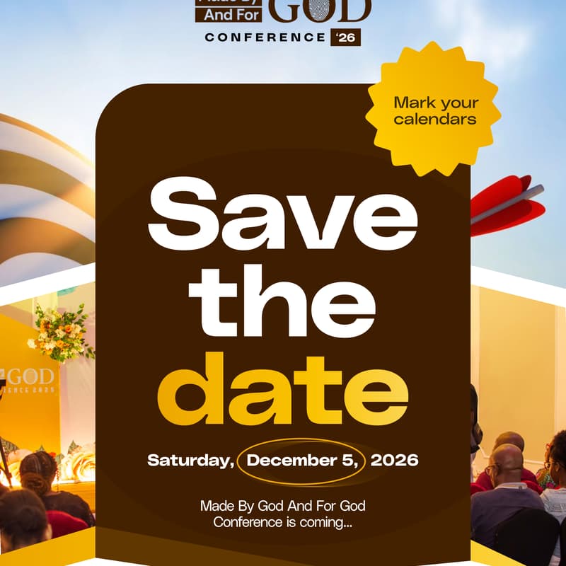 Cover Image for Made By God And For God Conference 2026