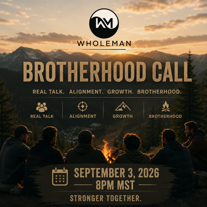 Cover Image for WholeMan Brotherhood Call