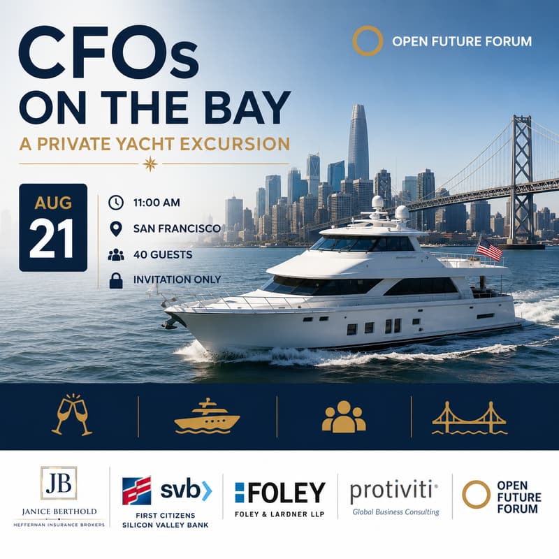 Cover Image for CFOs on the Bay: A Private Yacht Excursion