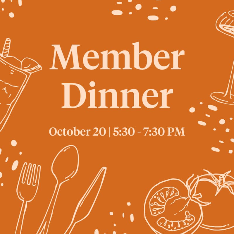 Cover Image for October Member Dinner