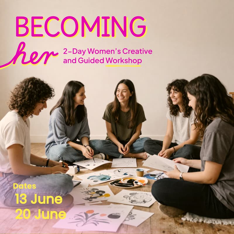 Cover Image for Becoming Her ✨ a 2 Day Workshop Series