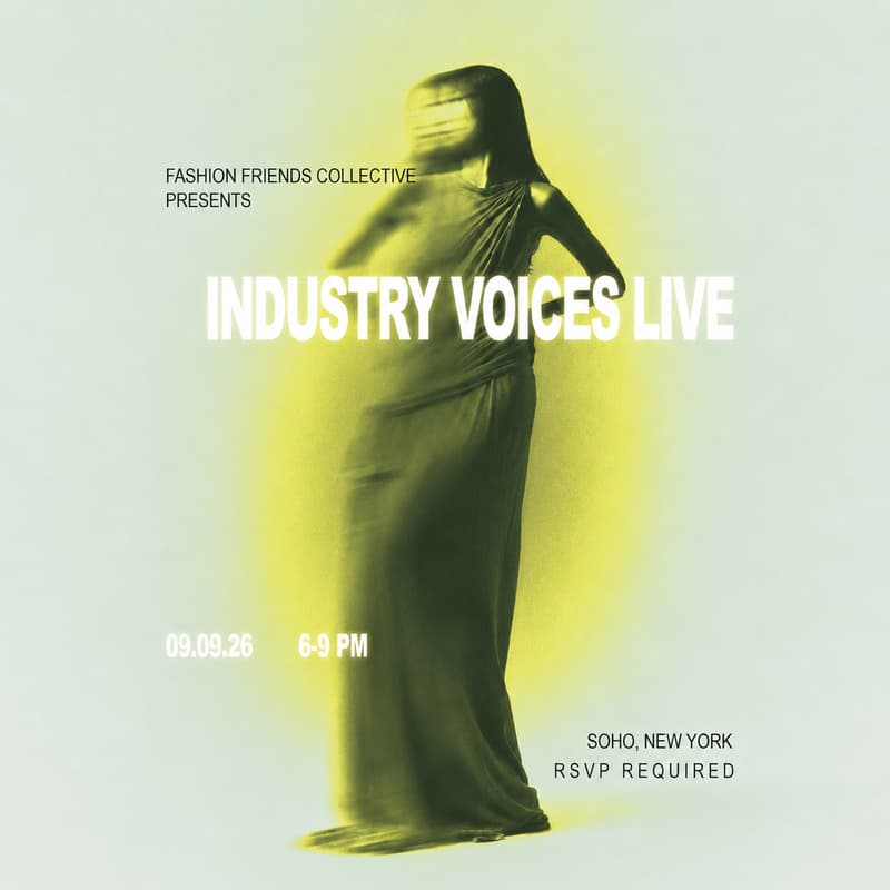 Cover Image for Industry Voices Live: The Stories Behind Fashion Careers