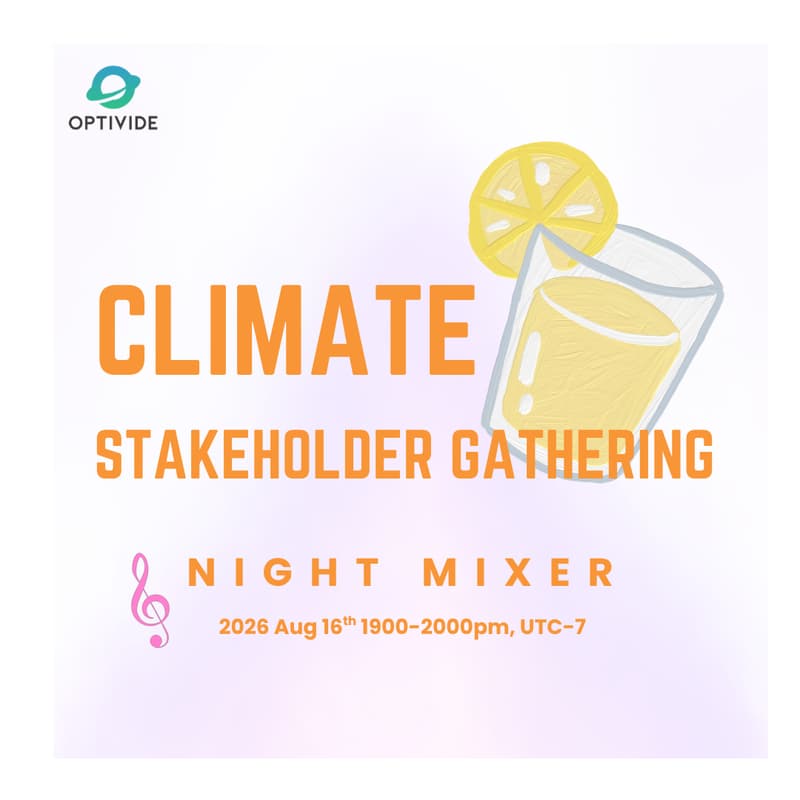 Cover Image for Climate Stakeholder Gathering: Tech Networking Mixer