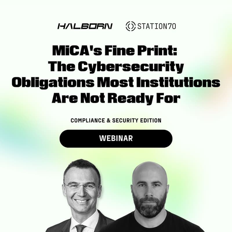 Cover Image for MiCA's Fine Print: The Cybersecurity Obligations Most Institutions Are Not Ready For