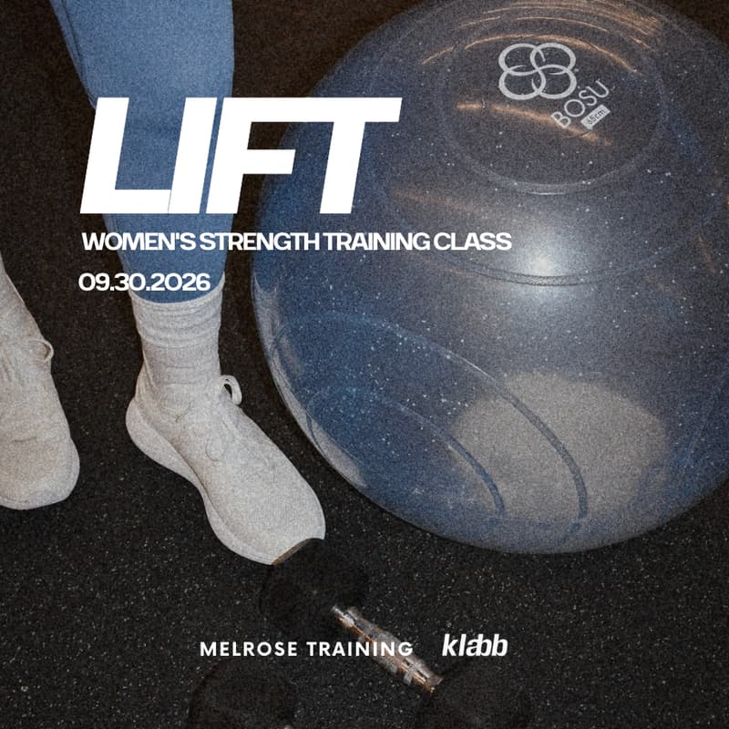 Cover Image for LIFT: Women's Strength Training Class 09.30