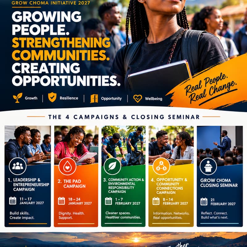 Cover Image for THE GROW CHOMA INITIATIVE
