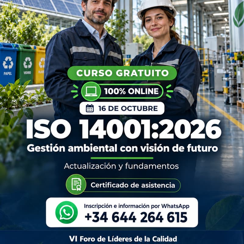 Cover Image for ISO 14001:2026 + ISO 19011:2026 Actualización y cambios