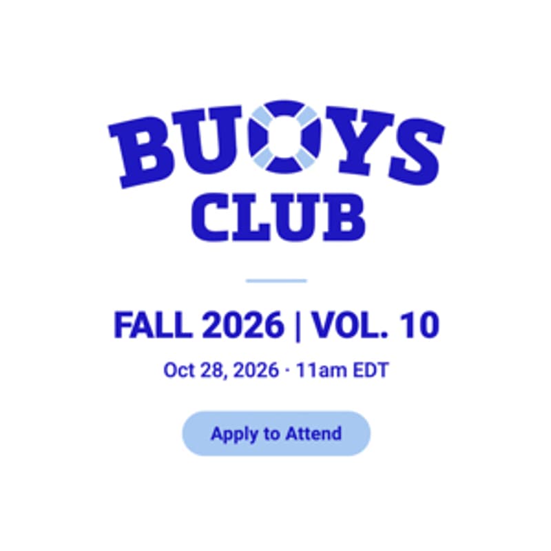 Cover Image for Buoys Club Fall 2026