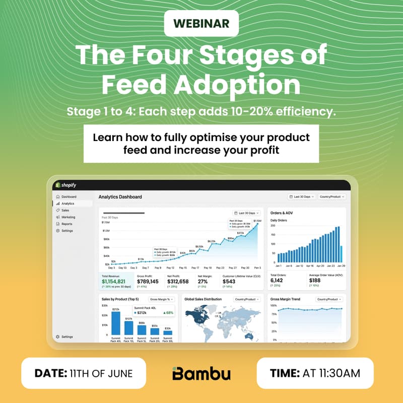 Cover Image for Bambu Product Feed Webinar