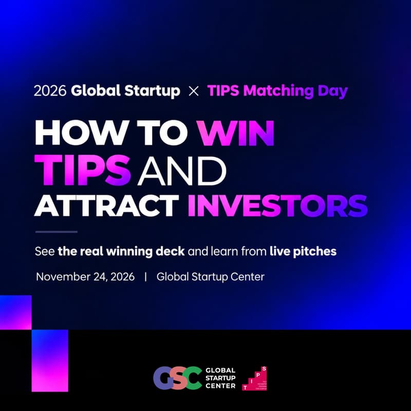 Cover Image for Global Startup × TIPS Matching Day: The TIPS Formula