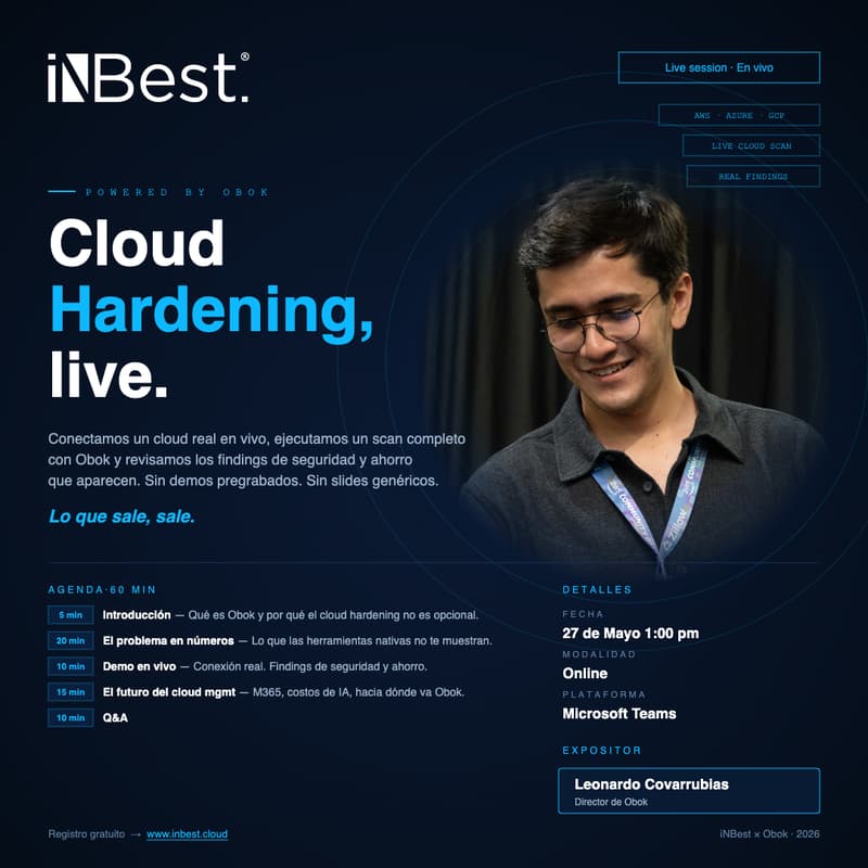 Cover Image for Cloud Hardening, live — powered by Obok