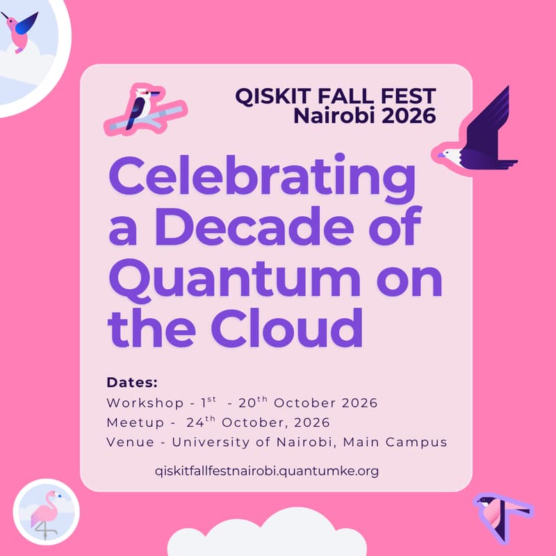 Cover Image for Qiskit Fall Fest Nairobi 2026