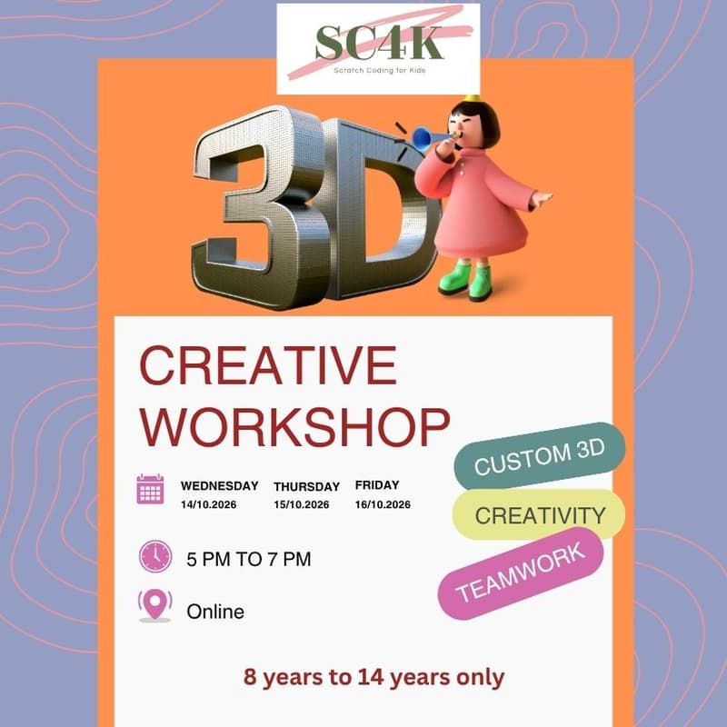 Cover Image for 3D design workshop