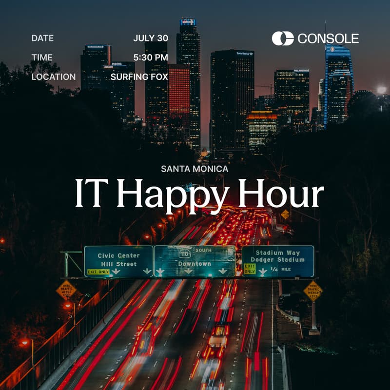 Cover Image for IT and SecOps Happy Hour Santa Monica