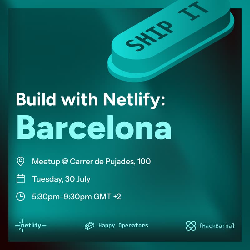 Cover Image for HackNight #4: Build with Netlify