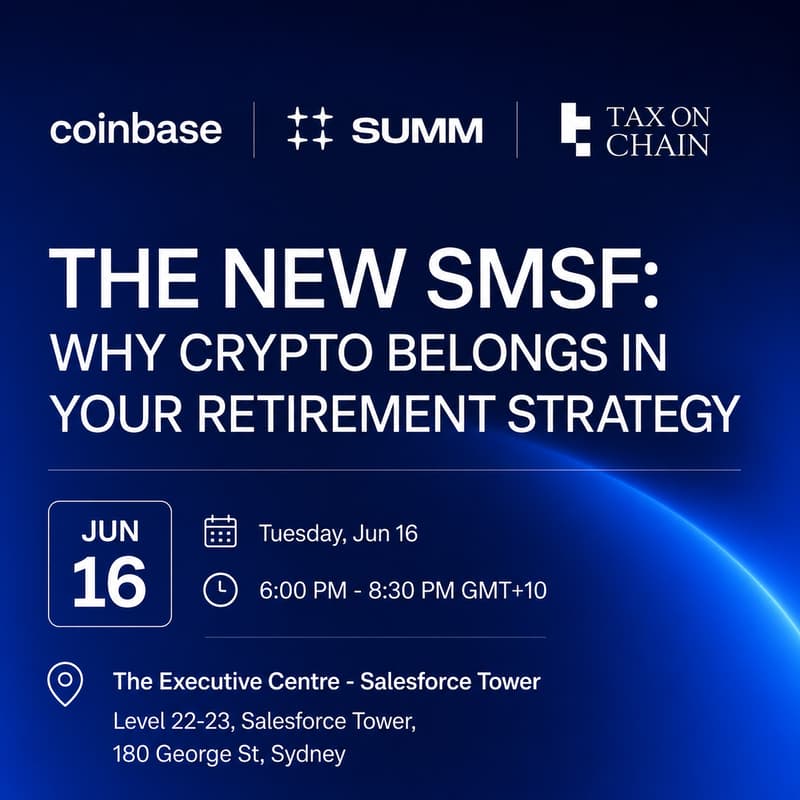Cover Image for The New SMSF: Why Crypto Belongs in Your Retirement Strategy