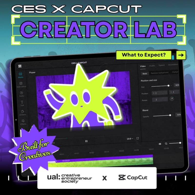 Cover Image for CES x Capcut Creator's Lab | Exclusive at their HQ