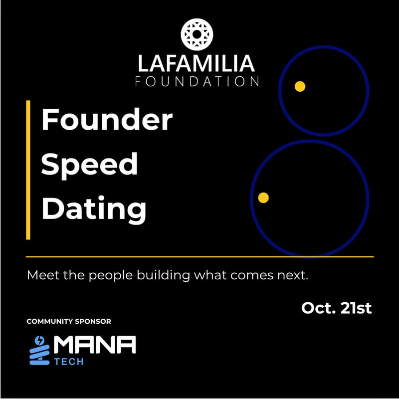 Cover Image for Founder Speed Dating: AI, Fintech & Software