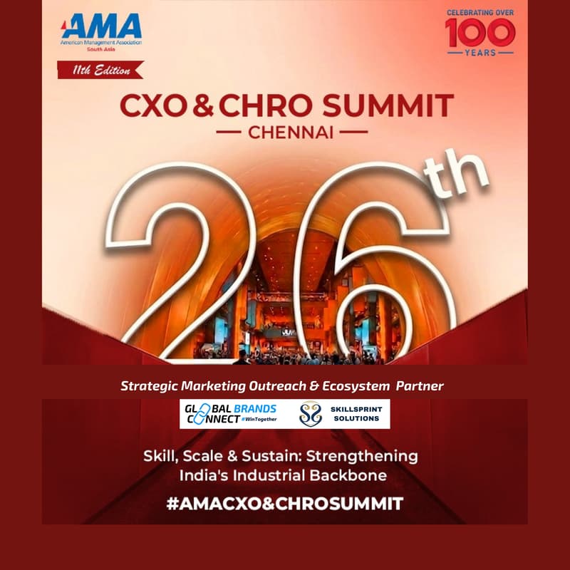Cover Image for CXO & CHRO SUMMIT - CHENNAI