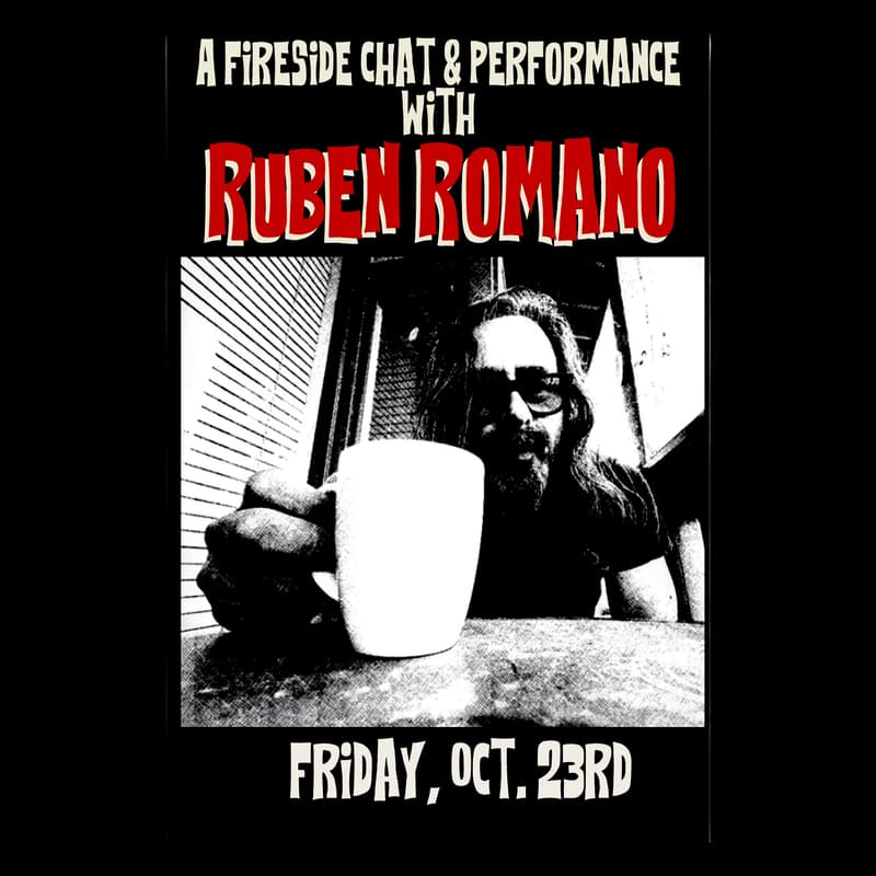 Cover Image for Fireside Chat & Live Performance with Ruben Romano