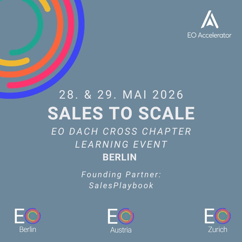Cover Image for Sales to Scale - EO DACH X-Chapter Learning Event