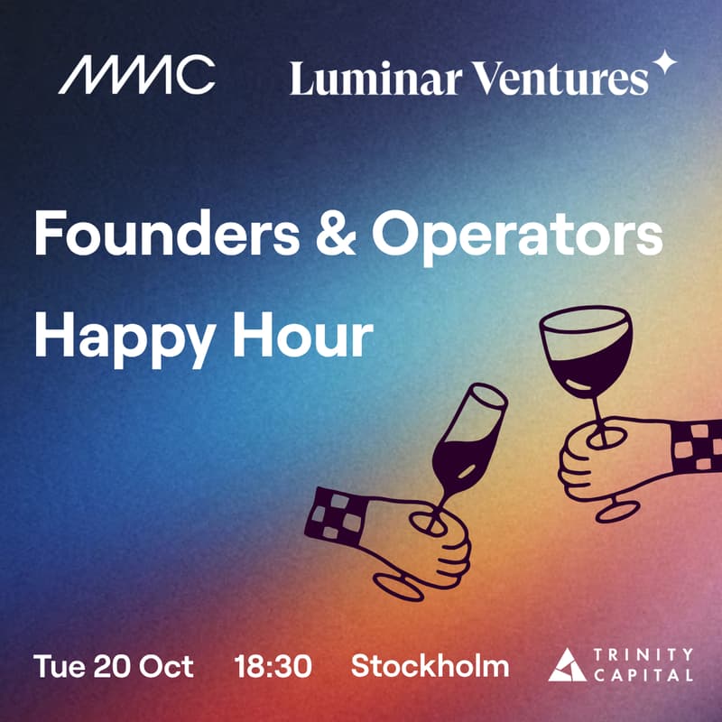 Cover Image for MMC x Luminar: Founders & Operator Drinks