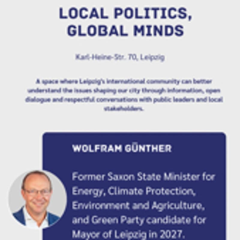 Cover Image for Local Politics, Global Minds Leipzig