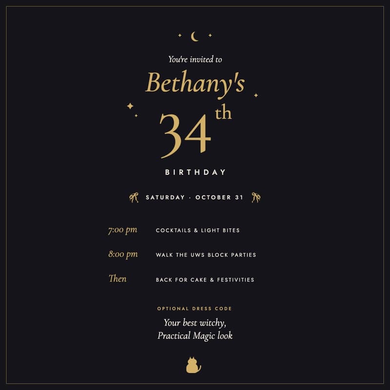 Cover Image for Bethany's 34th Birthday Spookstravaganza