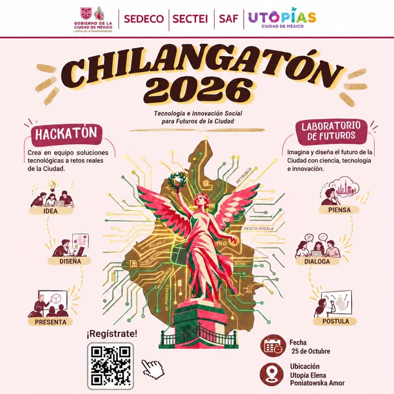 Cover Image for Chilangatón: tecnología e innovación social para futuros de la Ciudad