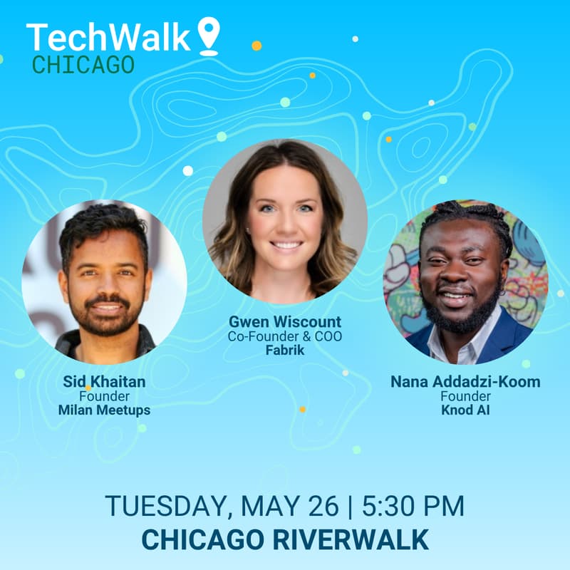 Cover Image for TechWalk | Chicago, 5/26