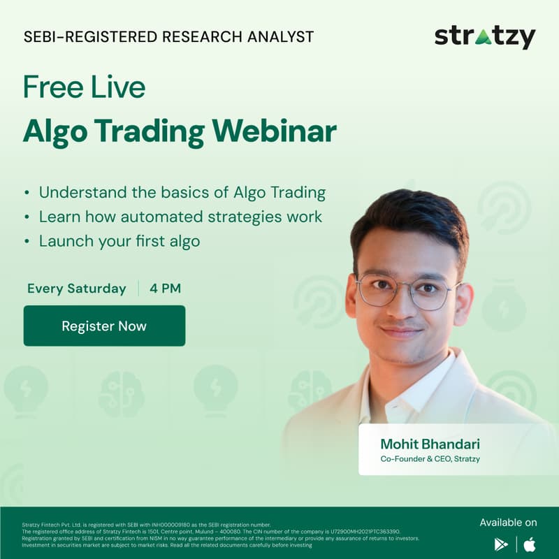 Cover Image for Free Live Algo Trading Webinar