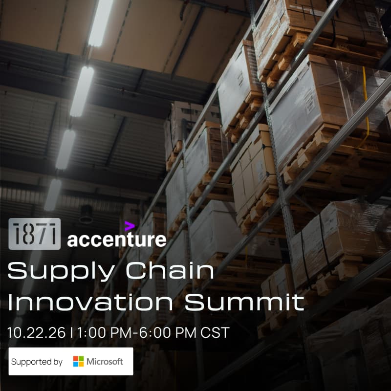 Cover Image for 1871 Events: Supply Chain Innovation Summit 2026