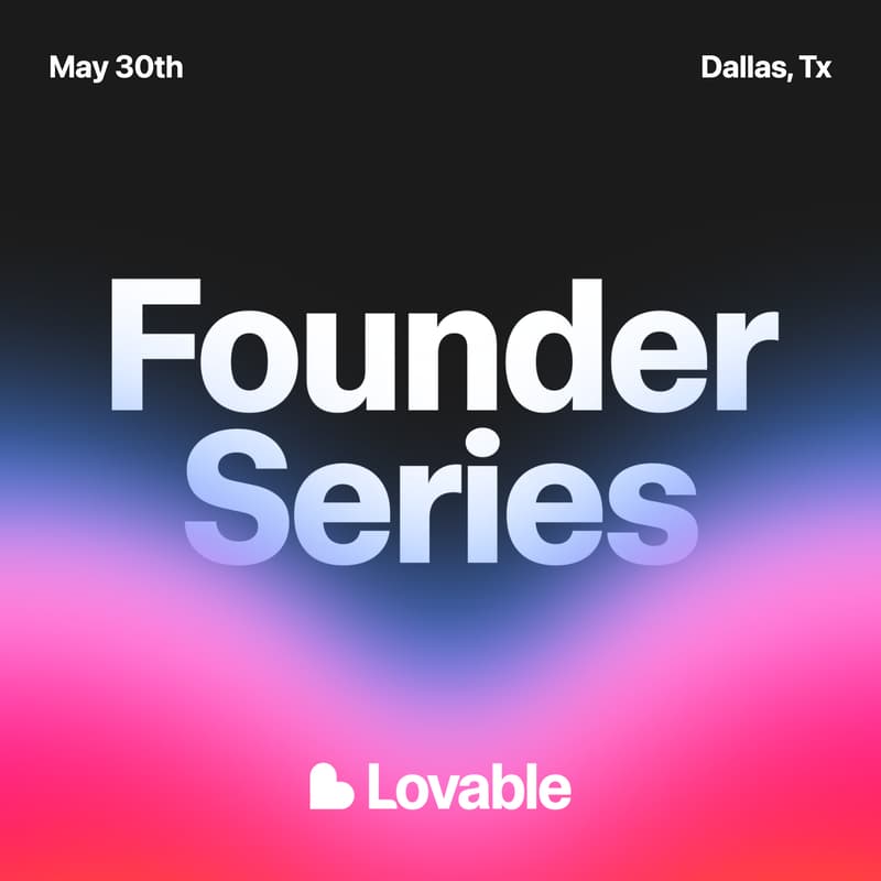 Cover Image for Founder Series Dallas