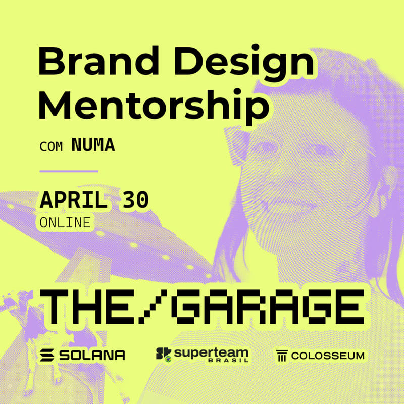 Cover Image for TheGarage 1:1 - Design Brand mentorship (Numa)