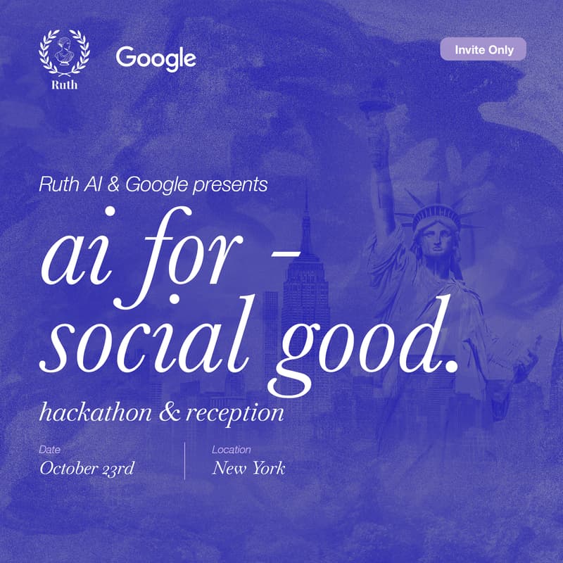 Cover Image for AI for Social Good: NYC Presentations & Reception