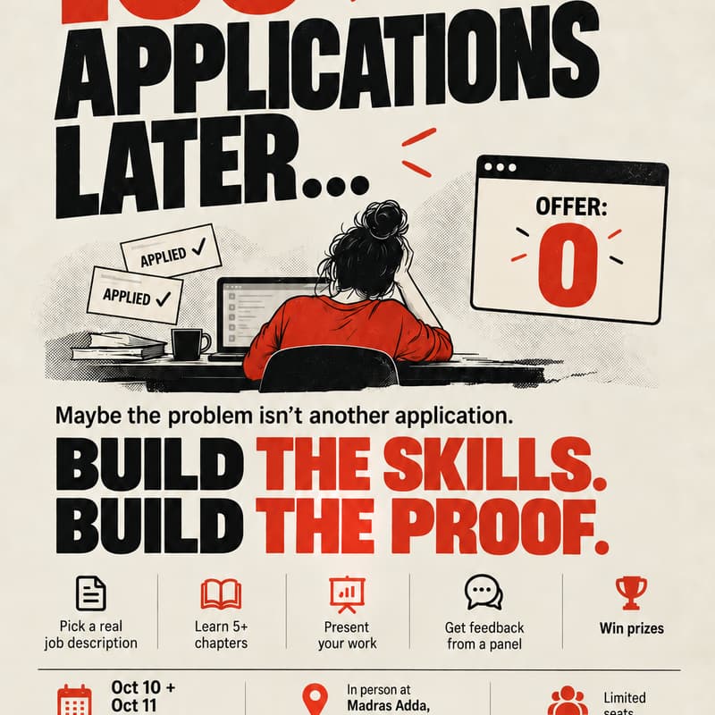 Cover Image for Build the Proof: A 2-Day Career Sprint