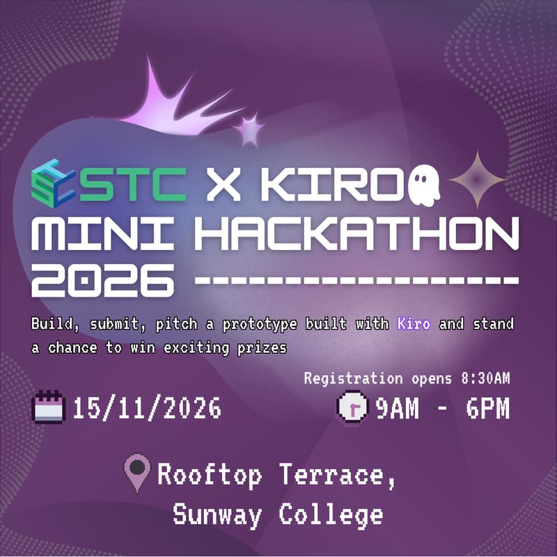 Cover Image for STC x Kiro Mini Hackathon 2026