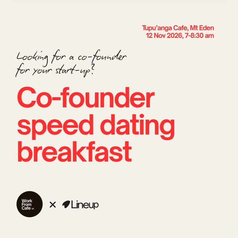 Cover Image for Find your cofounder: A speed dating breakfast